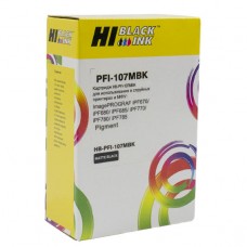 Совместимый картридж Hi-Black PFI-107MBK для Canon iPF680/685/780/785, MBK