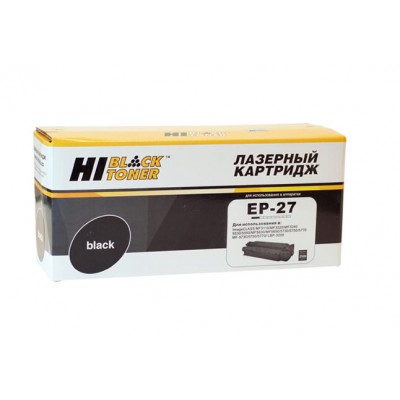 Совместимый картридж Hi-Black HB-EP-27 для Canon MF-3110/3228/3240/LBP-3200, Bk, 2,5K