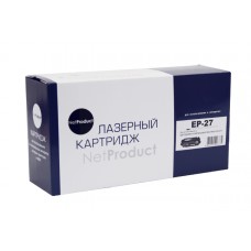 Совместимый картридж NetProduct N-EP-27 для Canon MF 3110/3228/3240/LBP3200, 2,5K