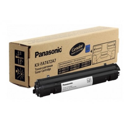 Тонер-картридж Panasonic KX-MB2110/2130/2170 (О) KX-FAT472A7, BK, 2K