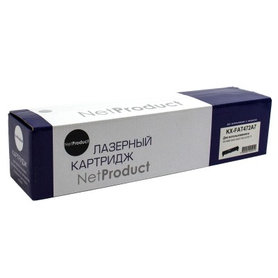 Тонер-картридж NetProduct (N-KX-FAT472A7) для Panasonic KX-MB2110/2130/2170, 2K