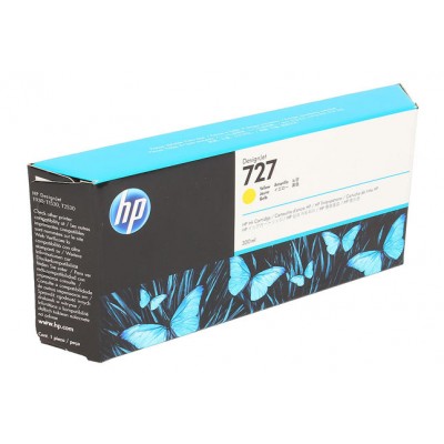 Картридж 727 для HP DJ T920/T1500, 300ml (O) Yellow F9J78A