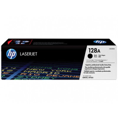 Картридж HP CLJ Pro CP1525/CM1415 (O) №128A, CE320A, BK, 2K