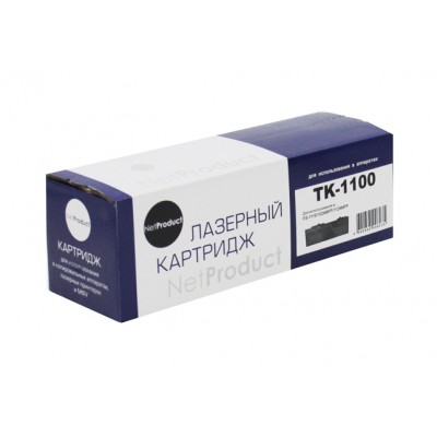 Тонер-картридж NetProduct (N-TK-1100) для Kyocera FS-1024MFP/1124MF/1110, 2,1K