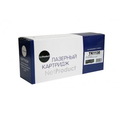 Тонер-картридж NetProduct (N-TK-1130) для Kyocera FS-1030MFP/DP/1130MFP, 3K