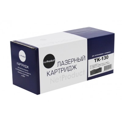 Тонер-картридж NetProduct (N-TK-130) для Kyocera FS-1028MFP/DP/1300D, 7,2K