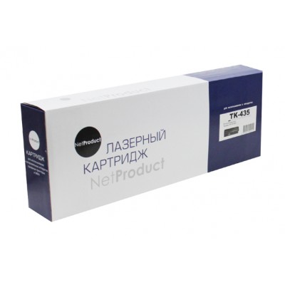 Тонер-картридж NetProduct (N-TK-435) для Kyocera TASKalfa180/181/220/221, 15K