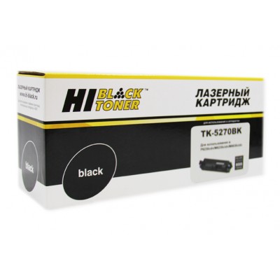 Тонер-картридж Hi-Black (HB-TK-5270BK) для Kyocera M6230cidn/M6630/P6230cdn, Bk, 8K