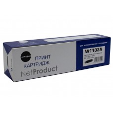 Тонер-картридж NetProduct (N-W1103A) для HP Neverstop Laser 1000a/1000w/1200a/1200w, 2,5K (с чипом)