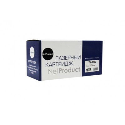 Тонер-картридж NetProduct (N-TK-3160) для Kyocera P3045dn/P3050dn/P3055dn, 12,5K, с/ч