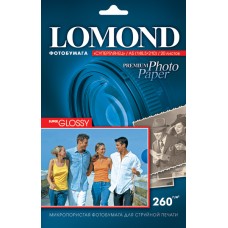 Фотобумага Lomond суперглянцевая (1103102), Super Glossy, 10х15 см, 260 г/м2, 20 л.