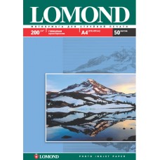 Фотобумага Lomond глянцевая односторонняя (0102020), A4, 200 г/м2, 50 л.