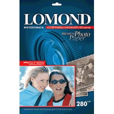 Фотобумага Lomond суперглянцевая (1104101), Super Glossy, A4, 280 г/м2, 20 л.