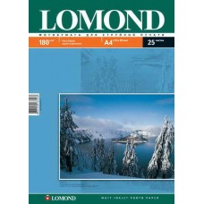 Фотобумага Lomond матовая односторонняя (0102037), A4, 180 г/м2, 25 л.