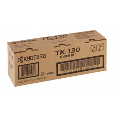 Картридж TK-130 Kyocera FS-1300D/1300DN/1028MFP/DP/1128MFP, 290г, 7,2К  (О) 1T02HS0EU0