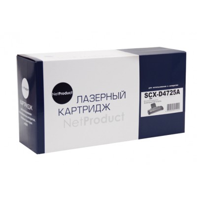 Совместимый картридж NetProduct N-SCX-D4725A для Samsung SCX-4725F, 3K