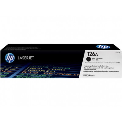 Картридж HP CLJ CP1025/1025nw (O) №126A, CE310A, BK, 1,2K