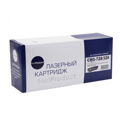 Совместимый картридж NetProduct N-№728/328 для Canon MF-4410/4430/4450/4570/4580, 2,1K