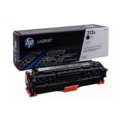 Картридж HP CLJ Pro MFP M476dn/dw/nw (O) №312A, CF380A, BK, 2,4К