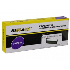 Совместимый картридж Hi-Black для Epson ERC-31/TM-950, Purple, 10м