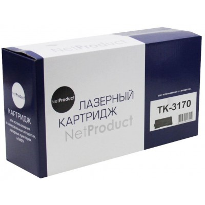 Тонер-картридж NetProduct (N-TK-3170) для Kyocera P3050dn/P3055dn/P3060dn, 15,5K, с/ч