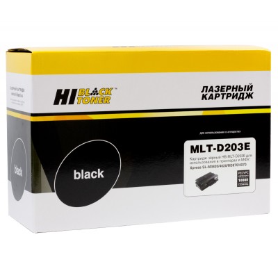 Совместимый картридж Hi-Black HB-MLT-D203E для Samsung SL-M3820/3870/4020/4070, 10K новая прошивка