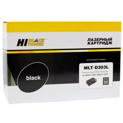 Совместимый картридж Hi-Black HB-MLT-D203L для Samsung SL-M3820/3870/4020/4070, 5K новая прошивка