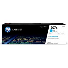 Картридж лазерный HP 207X для HP M255/MFP M282/M283, 2,45К (О) голубой W2211X