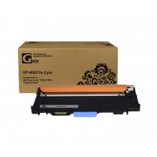 Совместимый картридж GP-W2071A №117A для принтеров HP Color Laser 150nw/150a/178nw/179fnw Cyan 700 копий GalaPrint