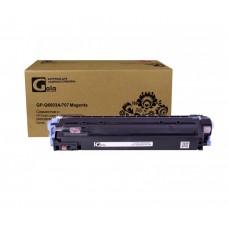 Совместимый картридж GP-Q6003A/707 №124A для принтеров HP Color LaserJet 1600/2600/2600n/2605/2605dn/2605dtn/CM1015/CM1017/Canon i-SENSYS LBP5000/LBP5100 Magenta 2000 копий GalaPrint