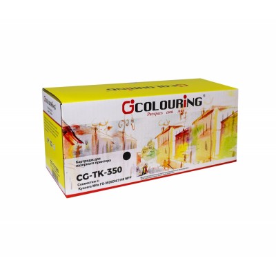 Тонер-туба CG-TK-350 для принтеров Kyocera FS-3040/FS-3040MFP/FS-3140/FS-3140MFP/FS-3920/FS-3920DN/FS-3040MFPPlus/FS-3540/FS-3540MFP/FS-3640/FS-3640MFP с бункером отработанного тонера 15000 копий Colouring