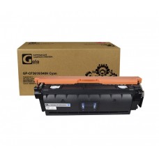 Совместимый картридж GP-CF361X/040H №508X для принтеров HP Color LaserJet M552/M552dn/M553/M553dn/M553n/M553x/M577/M577dn/M577f/M577c/Canon i-SENSYS LBP-710/LBP-712 Cyan 9500 копий GalaPrint