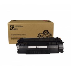 Совместимый картридж GP-Q5949A/Q7553A/708/715 №49A для принтеров HP LaserJet 1160/1320/1320tn/3390/3392/P2014/P2015/P2015dn/P2015n/P2015x/P2727/P2727nf/P2727nfs/Canon i-SENSYS LBP3300/LBP3360/LBP-3310/LBP-3370 3000 копий GalaPrint