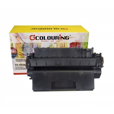 Картридж CG-CF280X (№80X) для принтеров HP LaserJet Pro M401/M401dne/M401a/M401d/M401dn/M401dw/M425/M425dn/M425dw 6900 копий Colouring