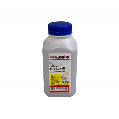 Тонер CG-CB435 для принтеров HP LJ P1005/P1006/1505 65гр (S102) Colouring Фасовка РФ (PET)