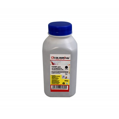 Тонер CG-CE285/CE278/CE255/CB436/CF283 для принтеров HP LJ P1102/M1132/1212/P1566/1606/M1536/P2015/M525/P1505/M1120/1522/MFP M125/M127/M201/M225 75 гр (S102) Colouring Фасовка РФ (PET)
